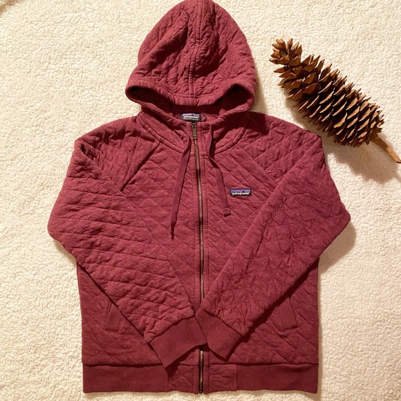 Patagonia Organic Cotton Quilt Hoodie Zip - Picture 3 of 7